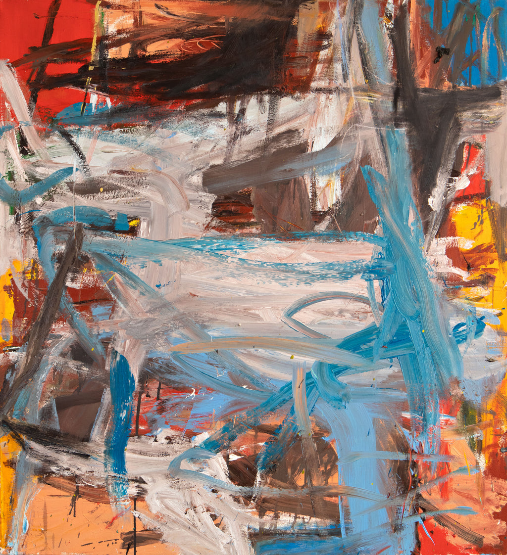 Original Abstract Oil Painting by Ethan Newman