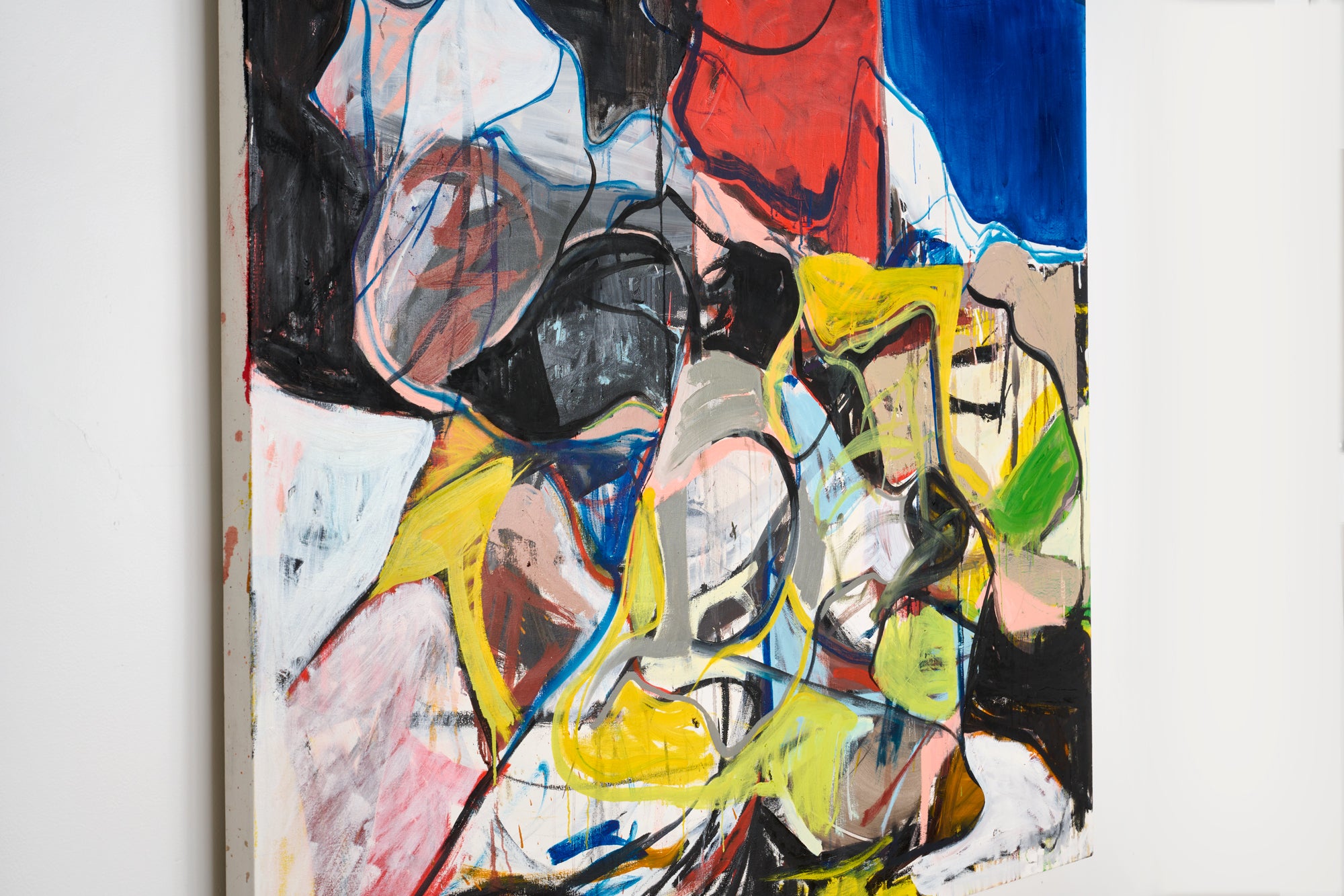 Original Abstract Oil Painting by Ethan Newman