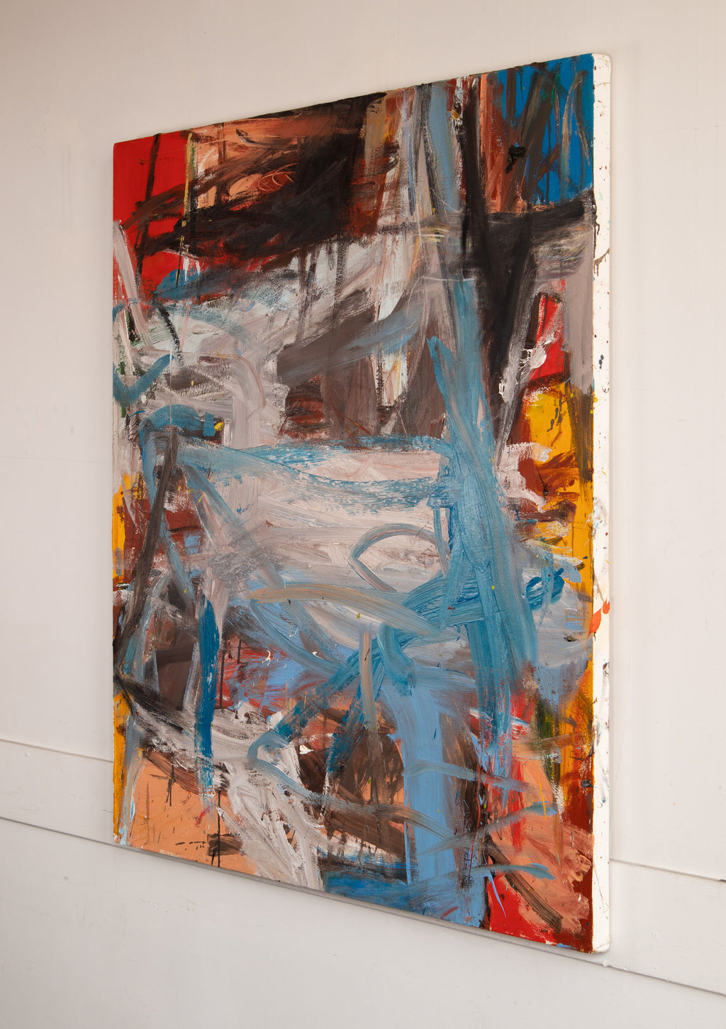Original Abstract Oil Painting by Ethan Newman