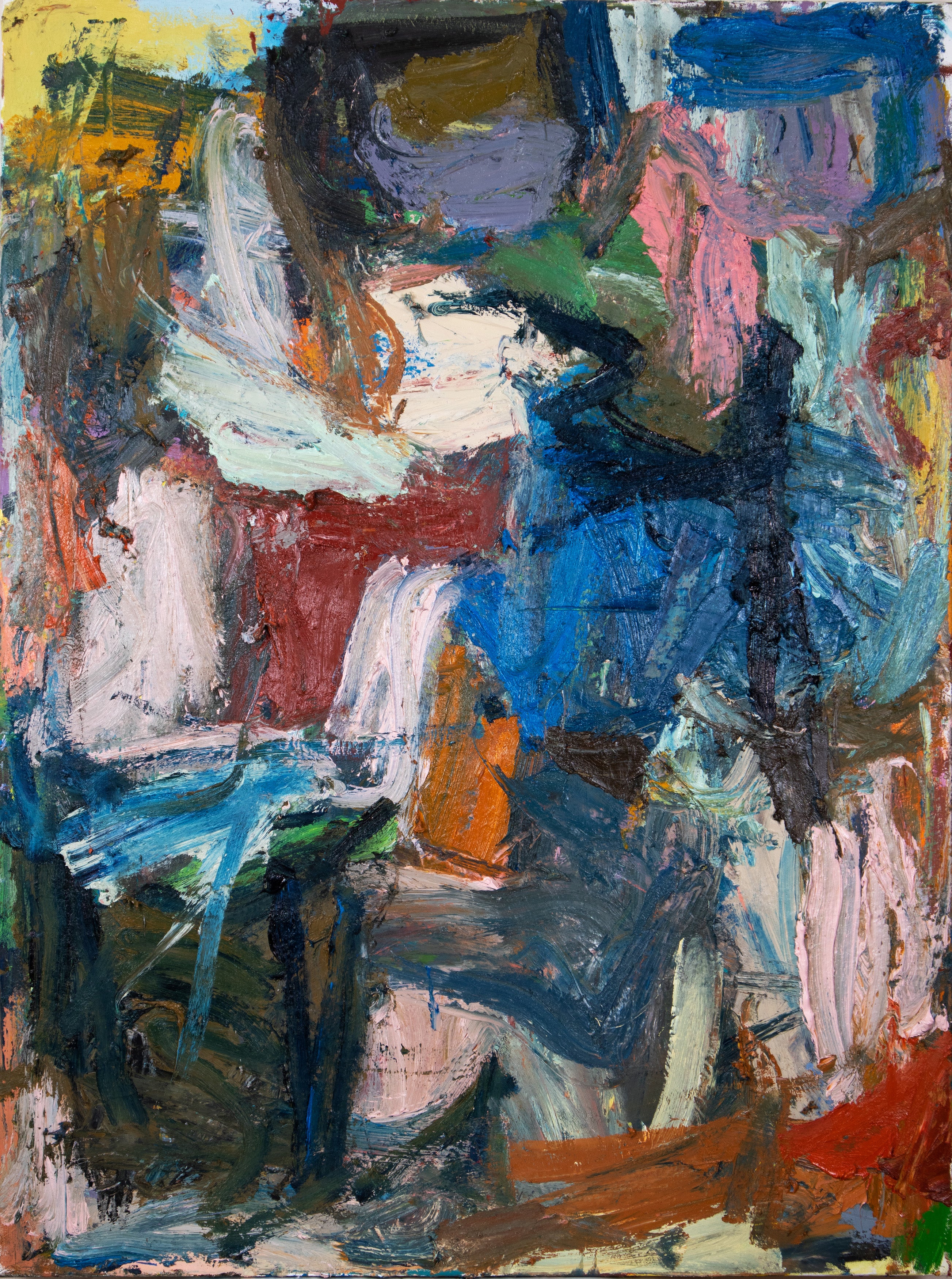 Original Abstract Oil Painting by Ethan Newman