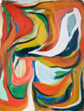 Original Abstract Oil Painting by Ethan Newman