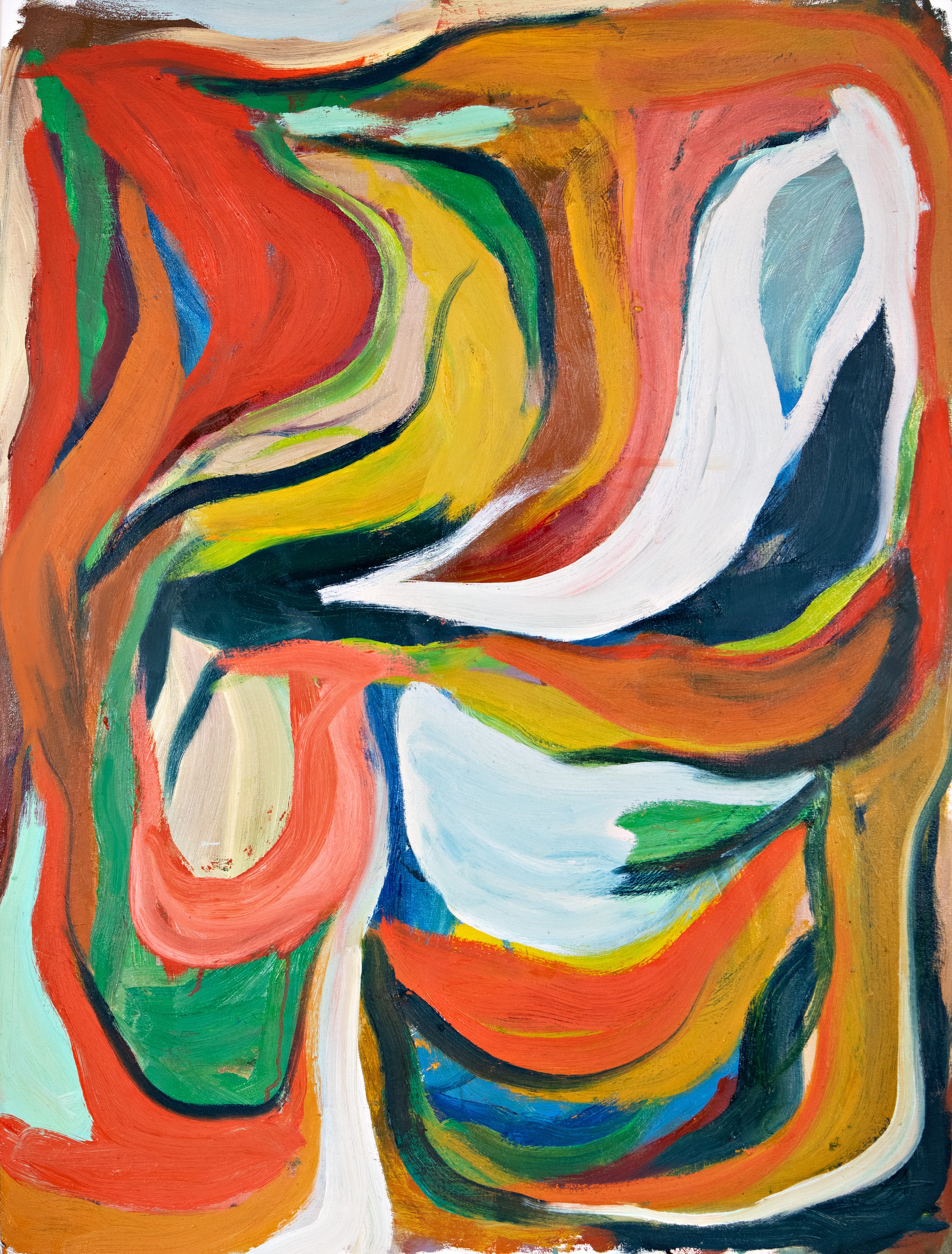 Original Abstract Oil Painting by Ethan Newman