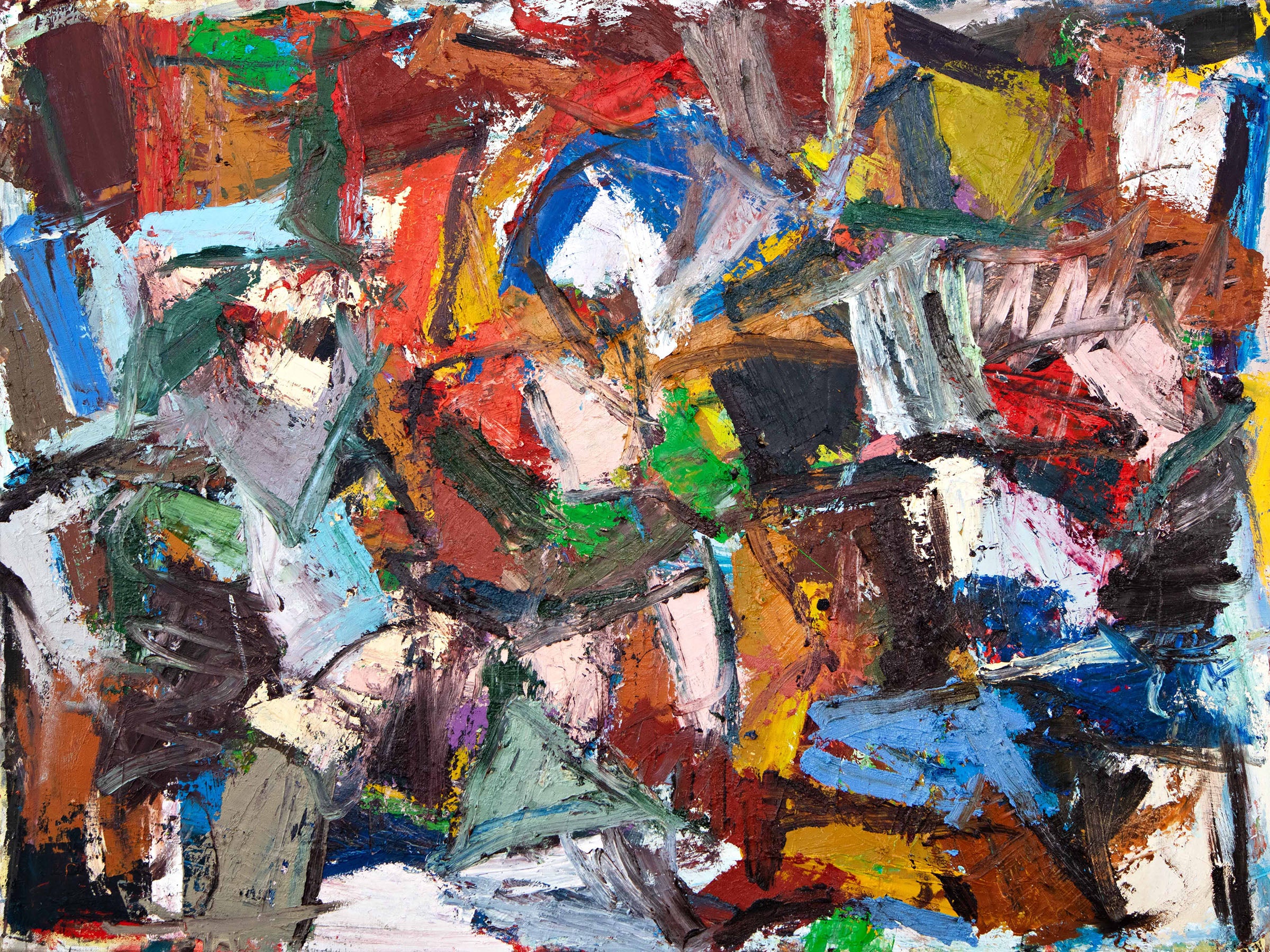 Original Abstract Oil Painting by Ethan Newman