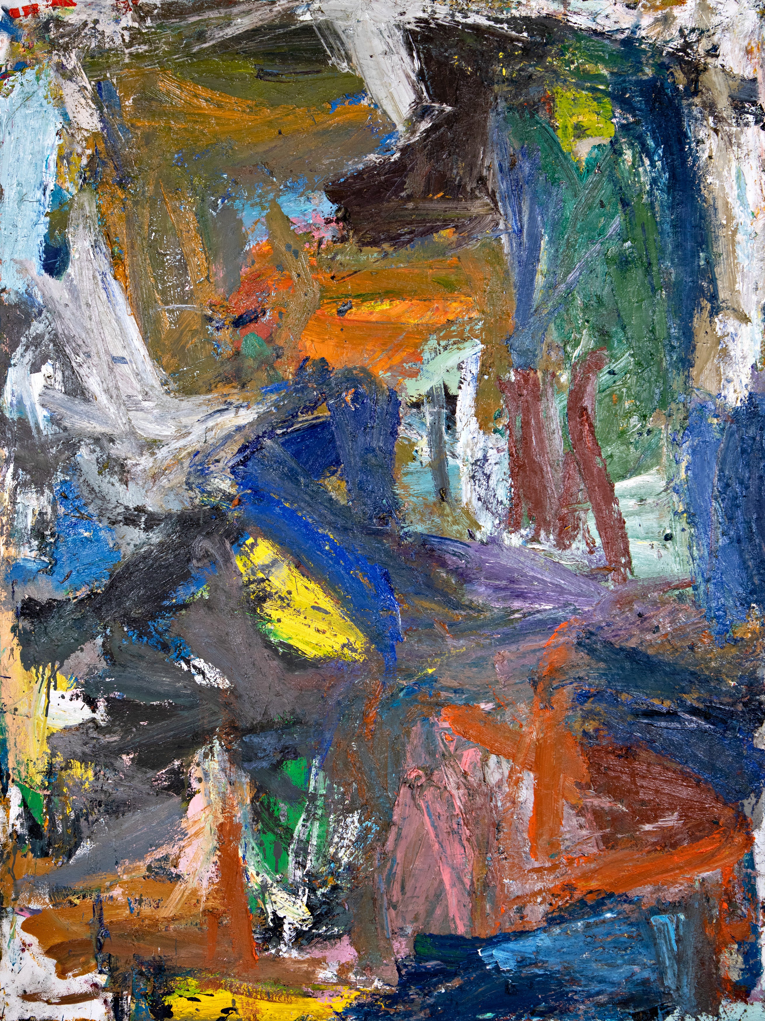 Original Abstract Oil Painting by Ethan Newman